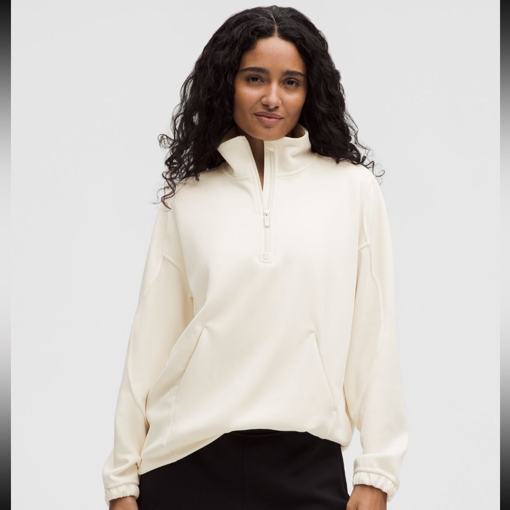Lululemon Quarter-Zip softstreme Pullover Small